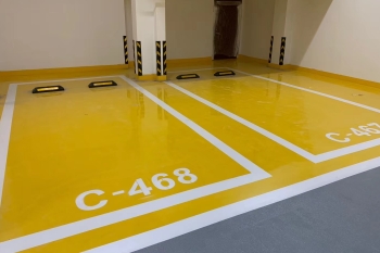 中山道路車(chē)位劃線(xiàn)
